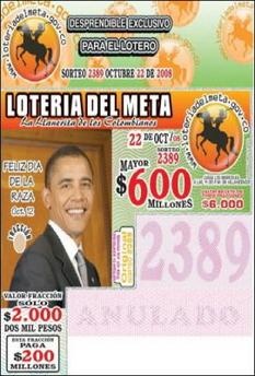 estha: obama loteria