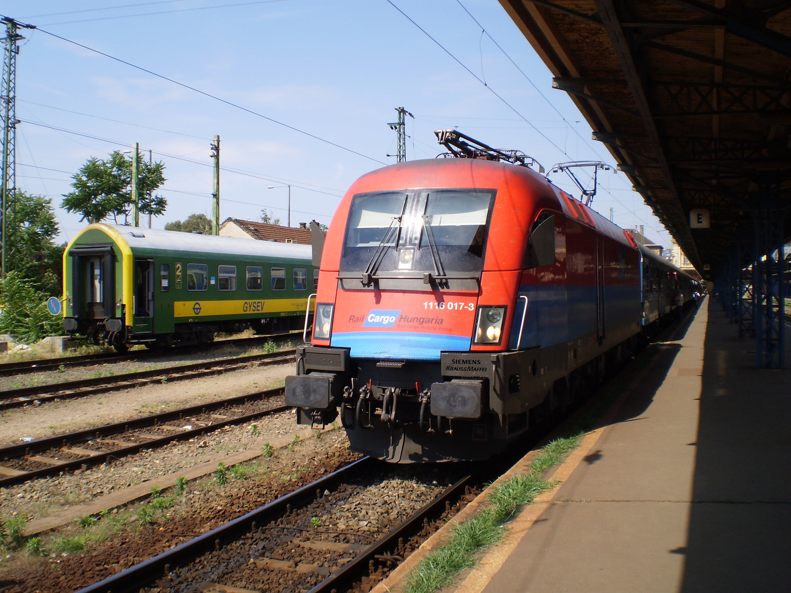 Rail Cargo Hungaria 1116 017-3 Keleti-pályaudvar