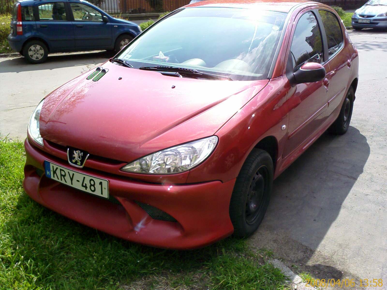 Peugeot 206 Red IMAGE 00174