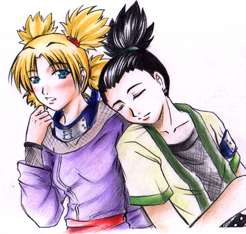 Naruto  Shikamaru and Temari by MooguriKlaine