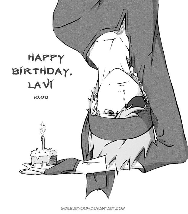 Happy Birthday  Lavi by Sideburn004