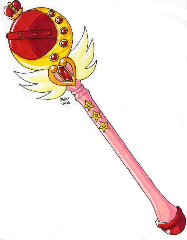 Cutie Moon Rod by tini