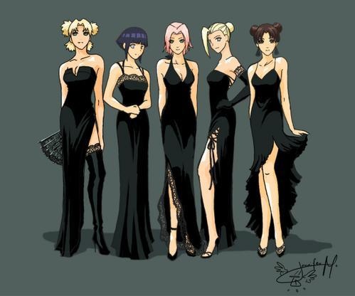 naruto girls dress