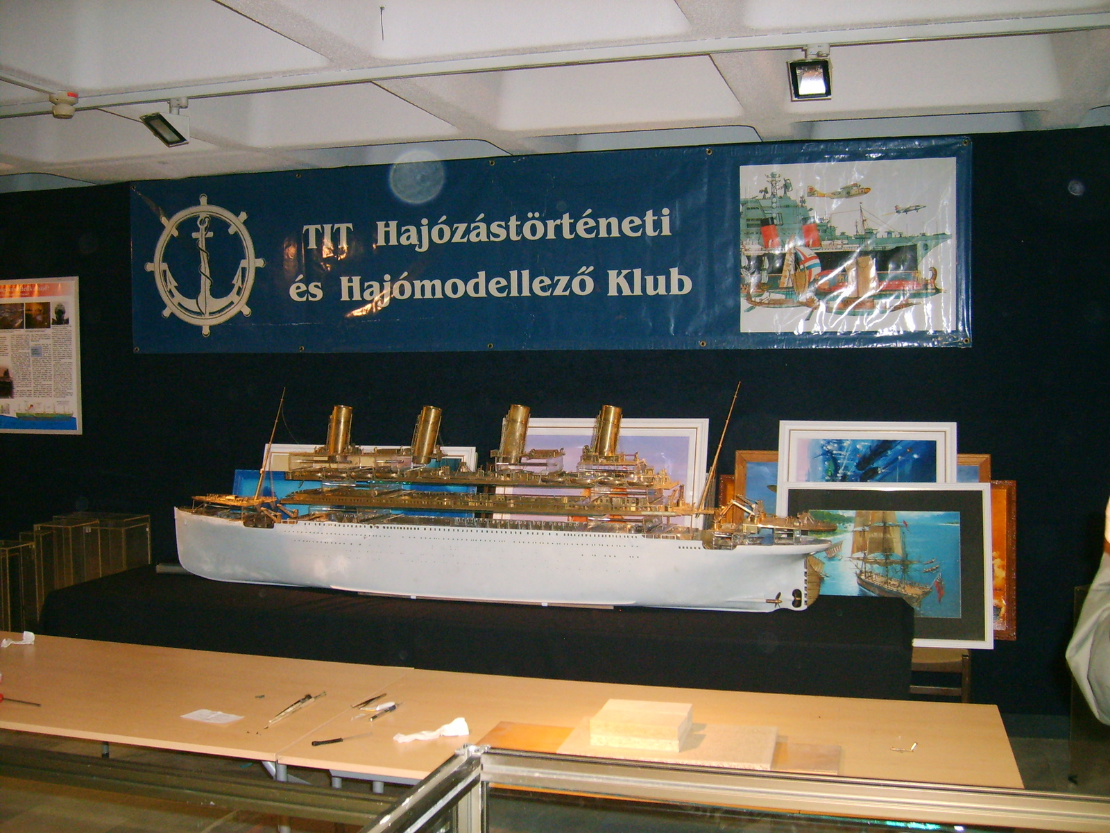 04. A Közlekedési Múzeumban A magyar hajógyártás 175 éve