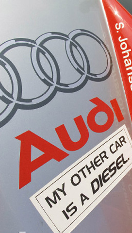 Audi-humor az R8-on