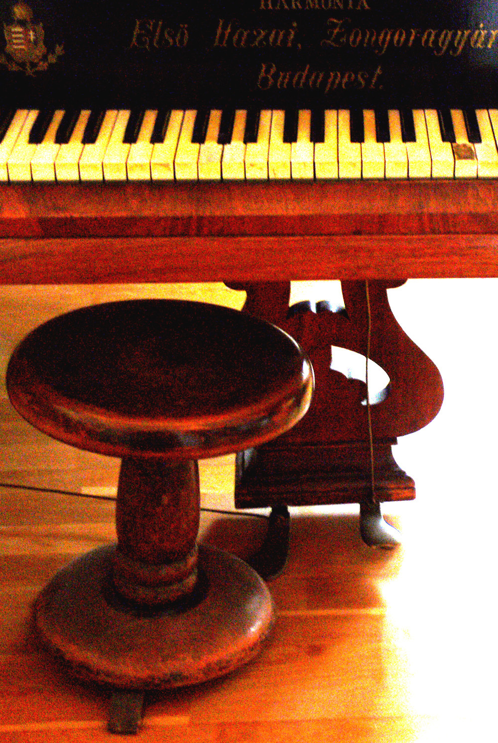 old piano