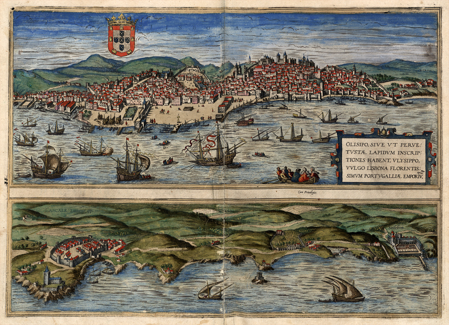 Lisszabon (Lisbona) a XVI–XVII. század fordulóján