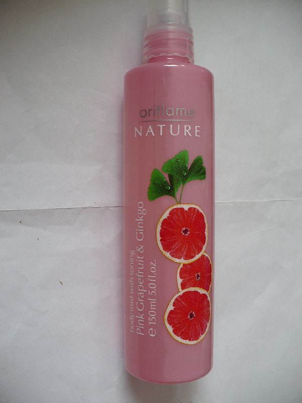 Testpermet Oriflame Nature pink grapefruit P1060347