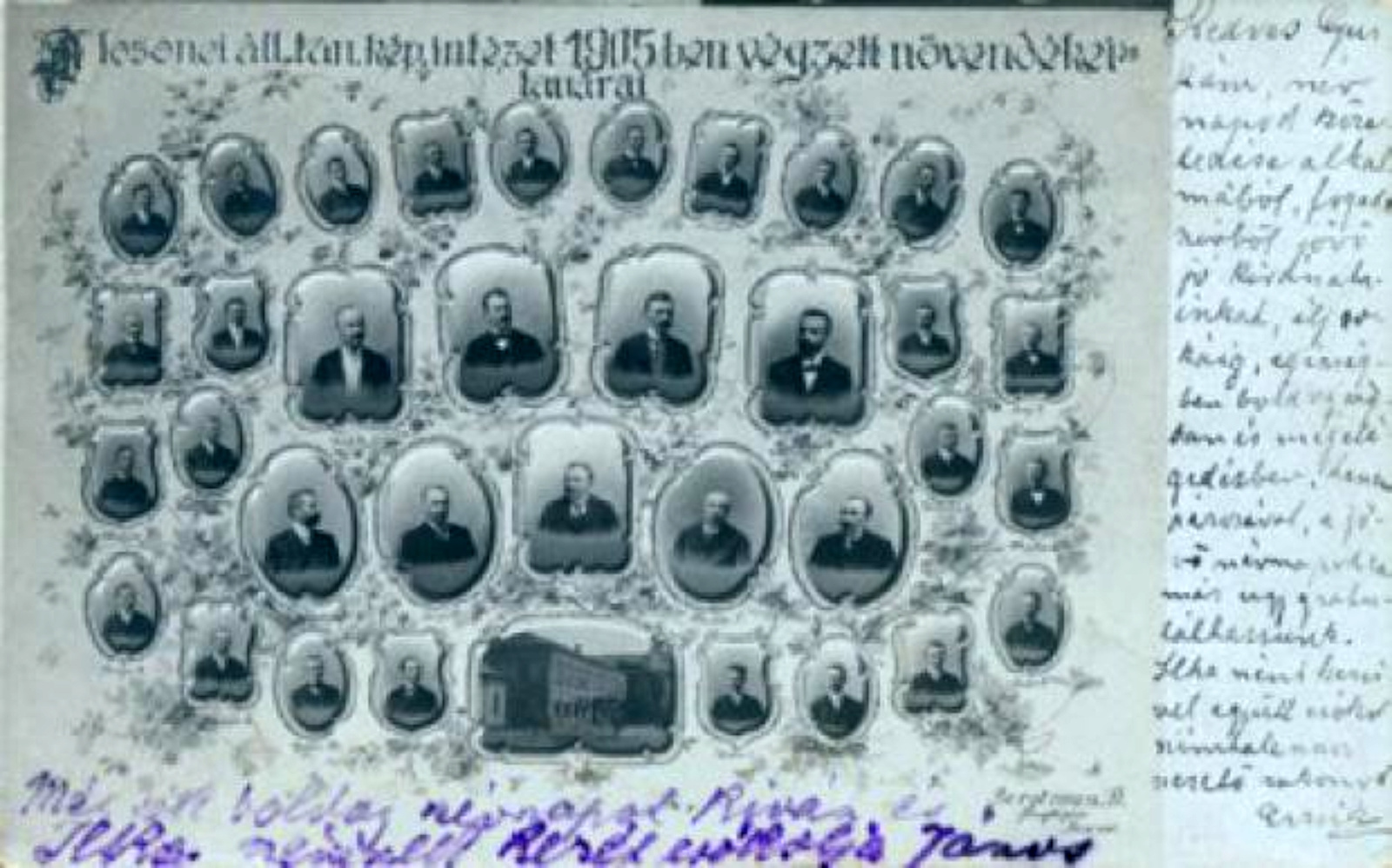 A losonci állami tantóképző intézet 1905-ben végzet növendékei é