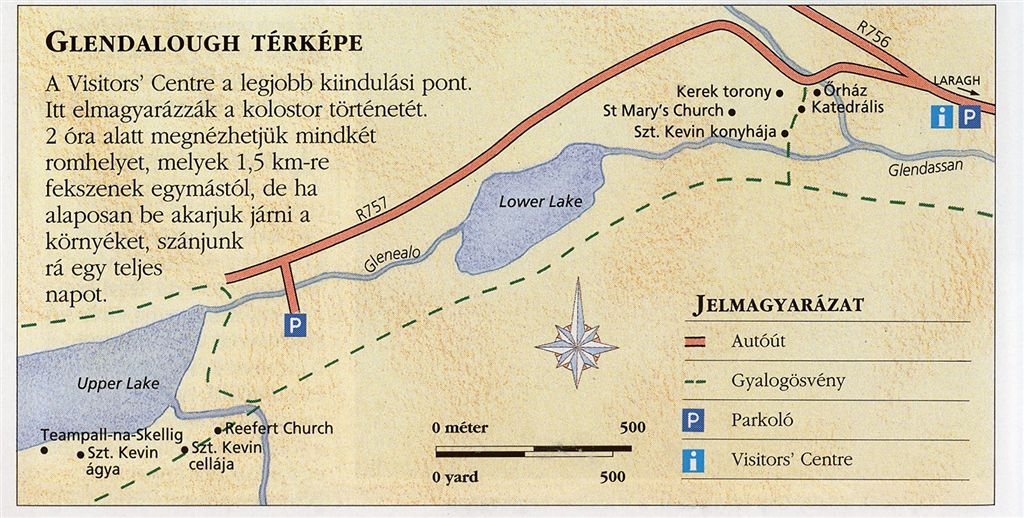 157 Glendalough térkép