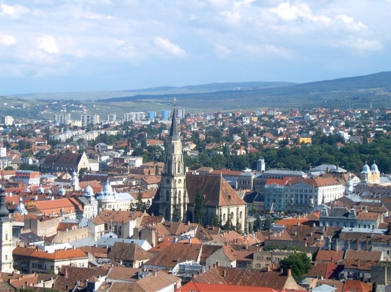 1018 romania cluj city view