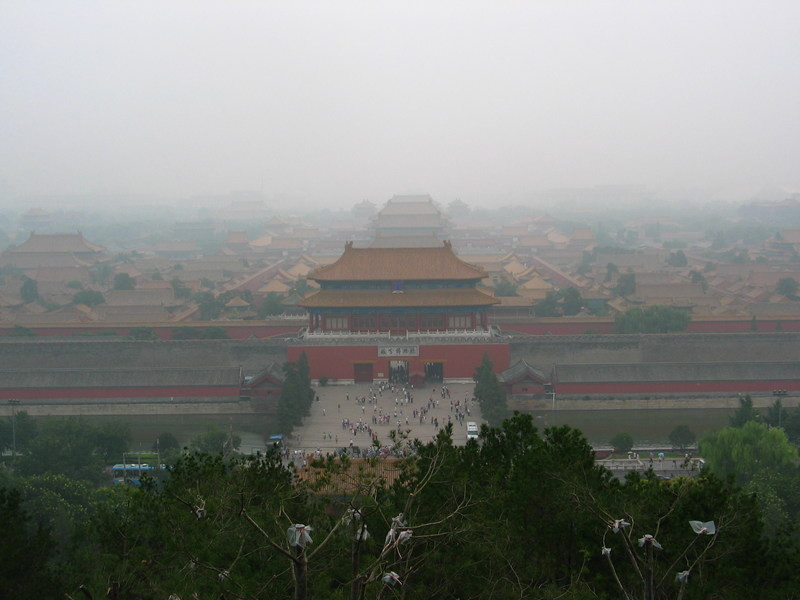 forbiddencity from jingshan