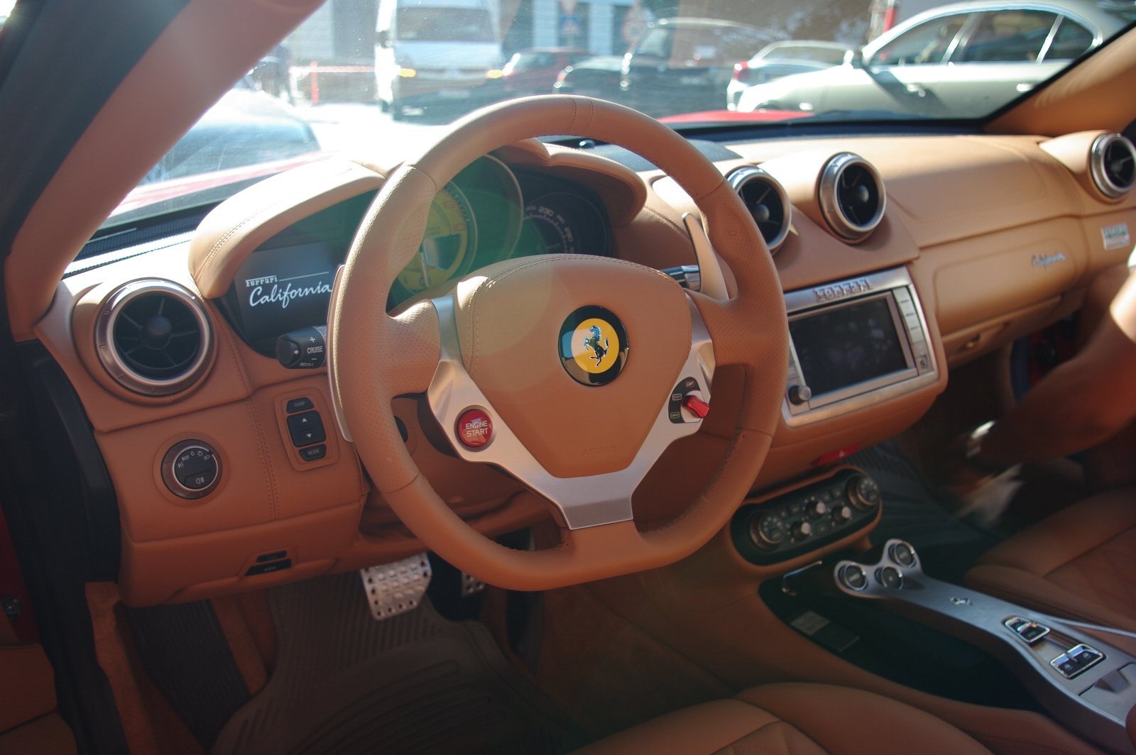 Ferrari California belső