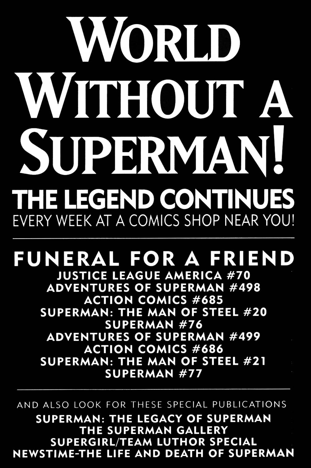 Death of Superman TPB-170