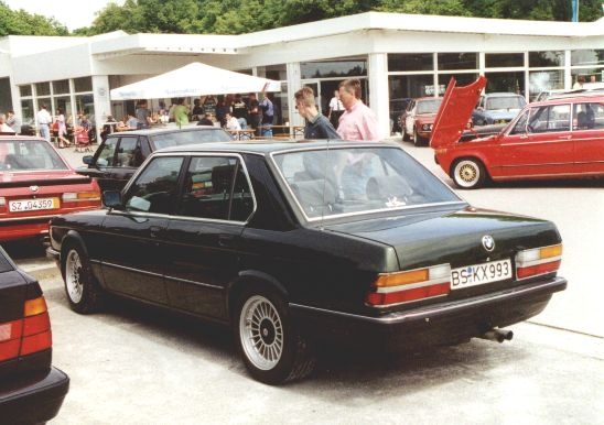 e28 Treffen Gifhorn 2001 525i 2