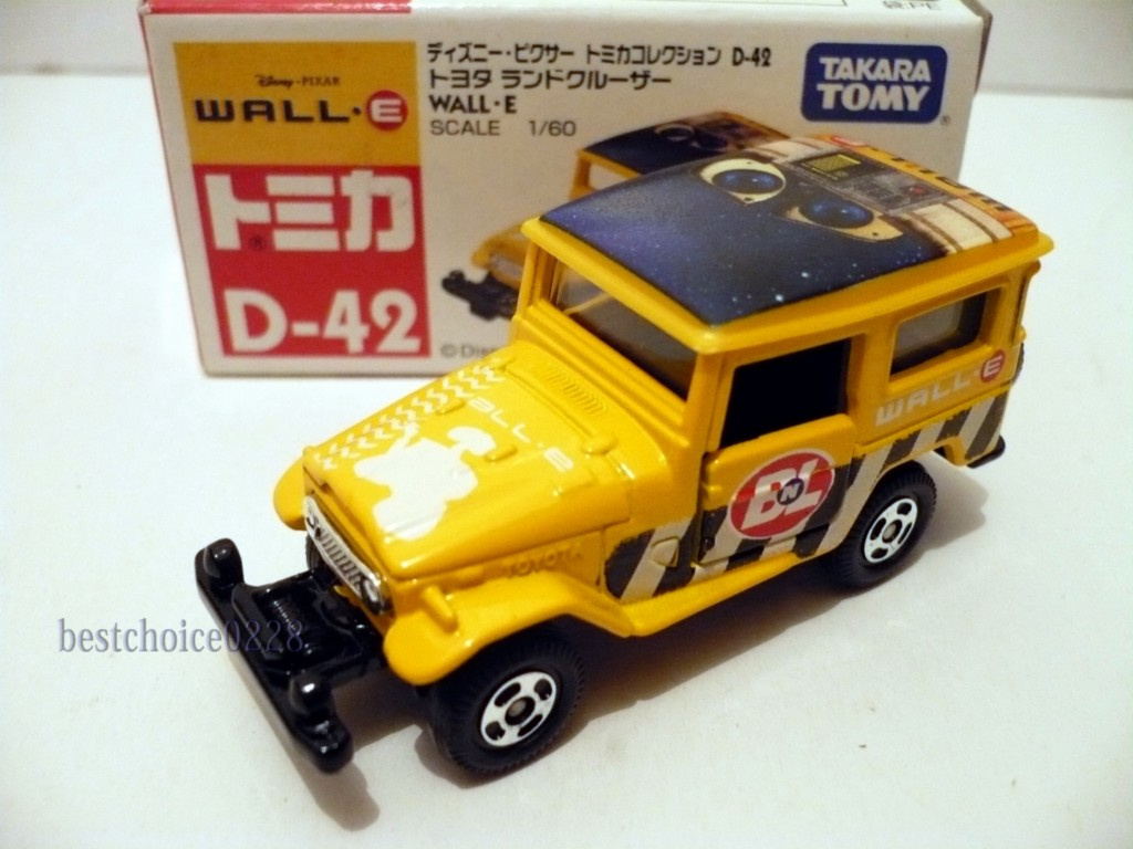 Tomica Toyota Land Cruiser Wall-E 1