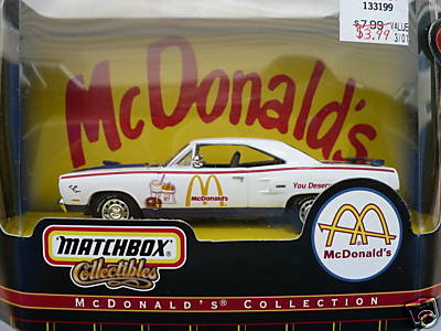 MB 1970 Plymouth Road Runner McDonalds Collection