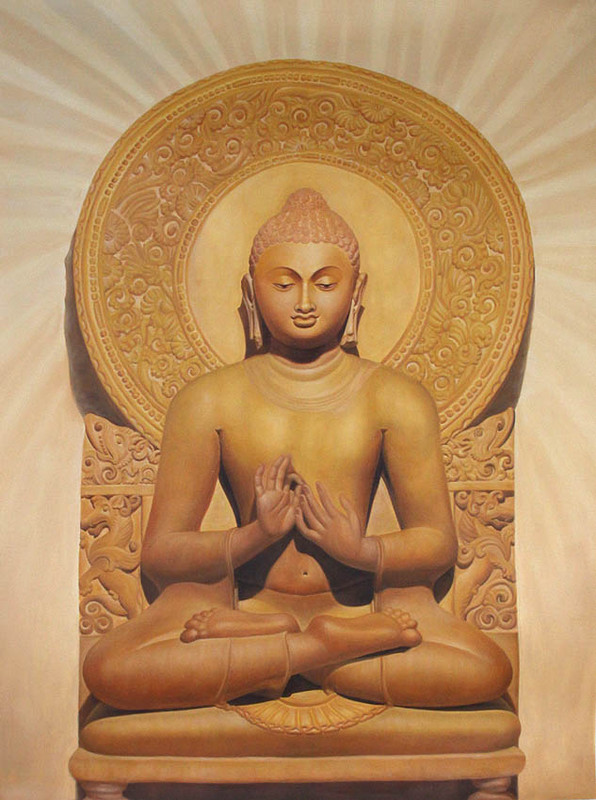 sarnath buddha shakyamuni delivered first sermon os43