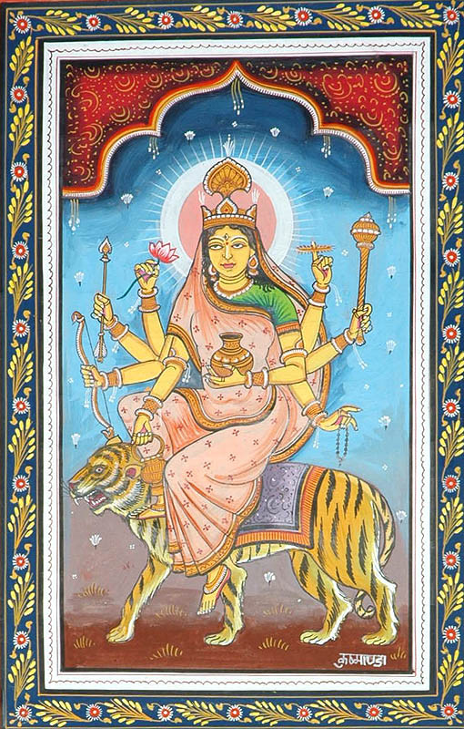 kushmanda navadurga the nine forms of goddess durga pl02