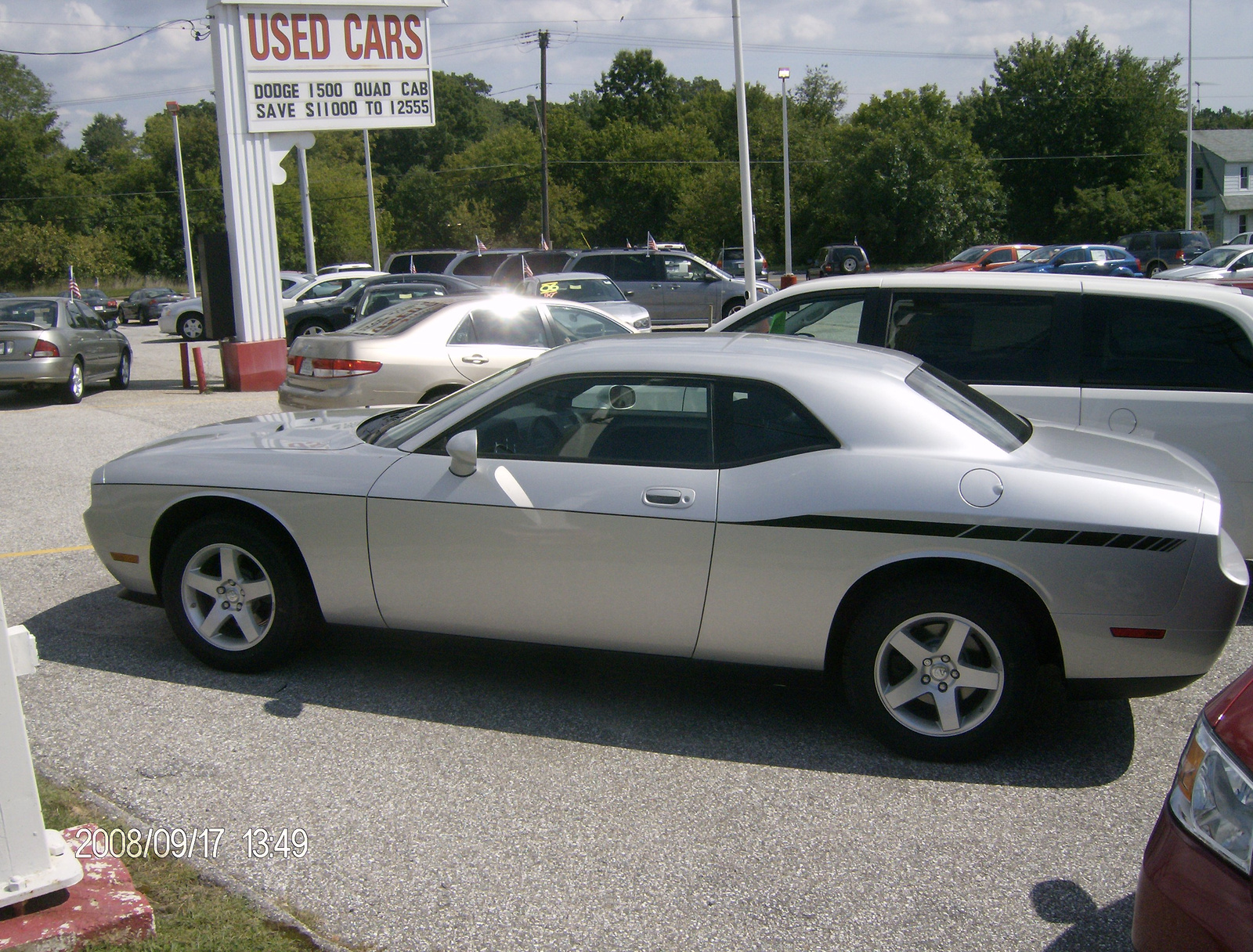 Dodge Challenger penge verdák