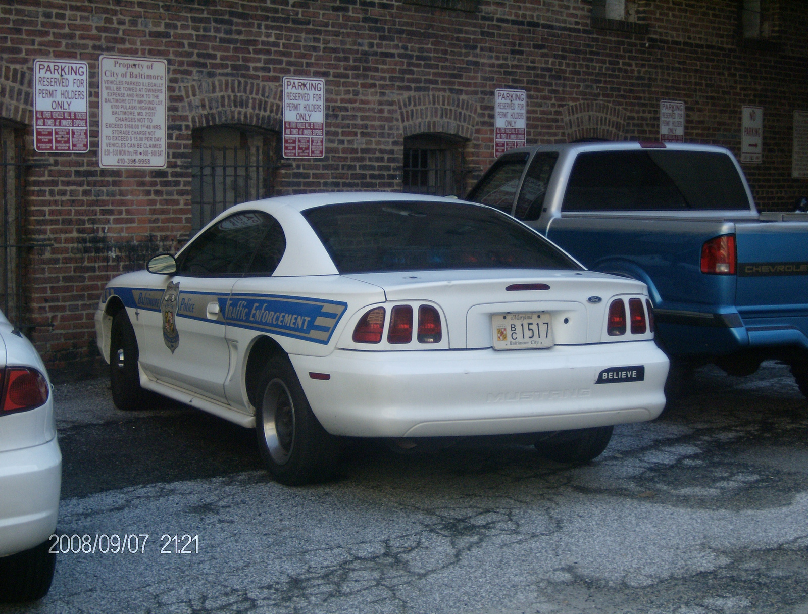 Ford Mustang police Amerikában