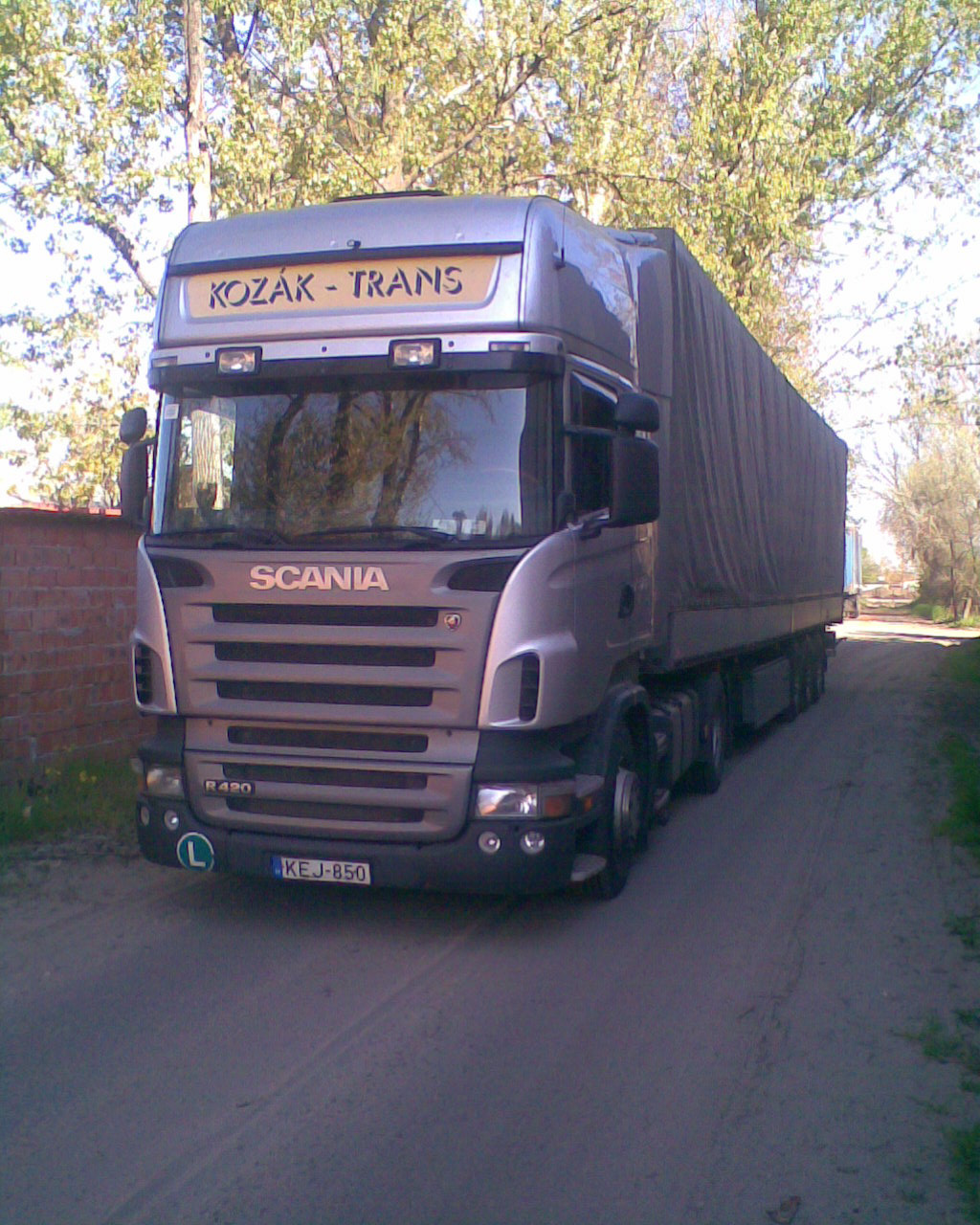 Scania R420 Topline (Kozák Trans)