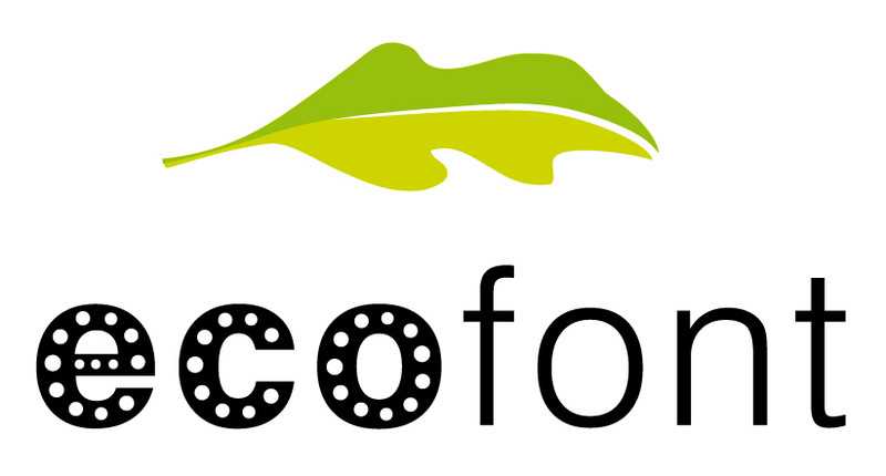 ecofont logo witte bg