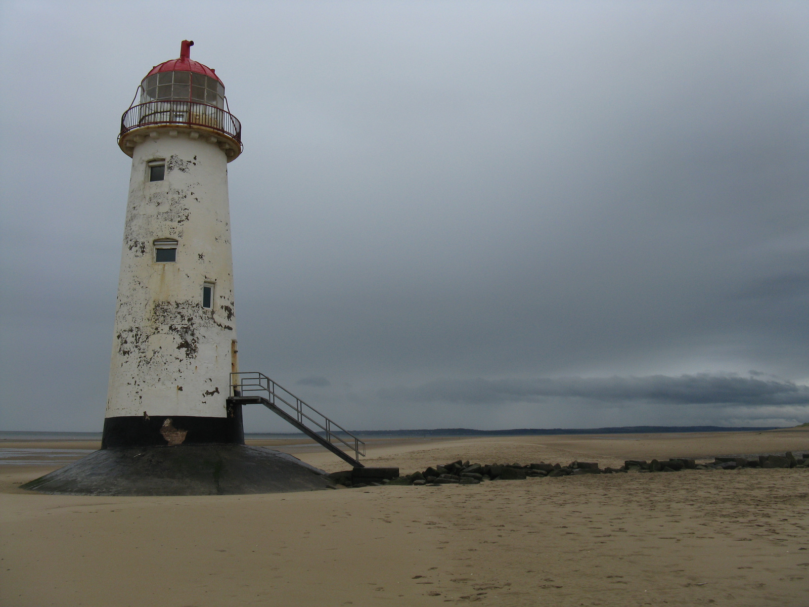 Lighthouse in the Rain