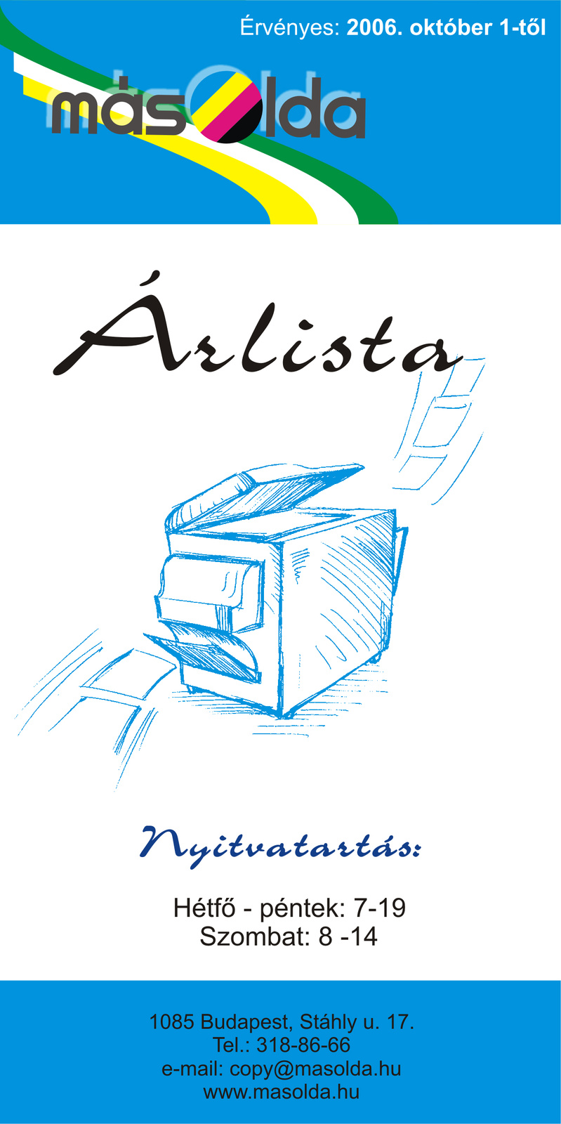 Árlista