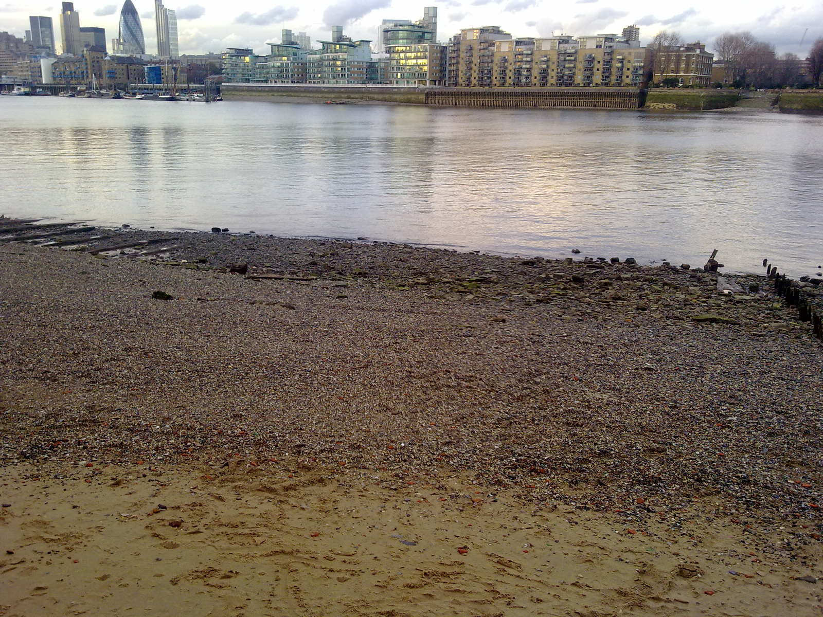 I am in the river thames 2