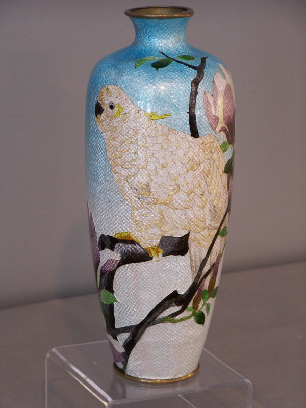 6884 ginbari cloissone vase 1