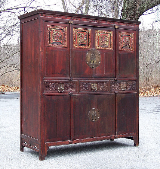 5004 antique chinese storage cupboard 1