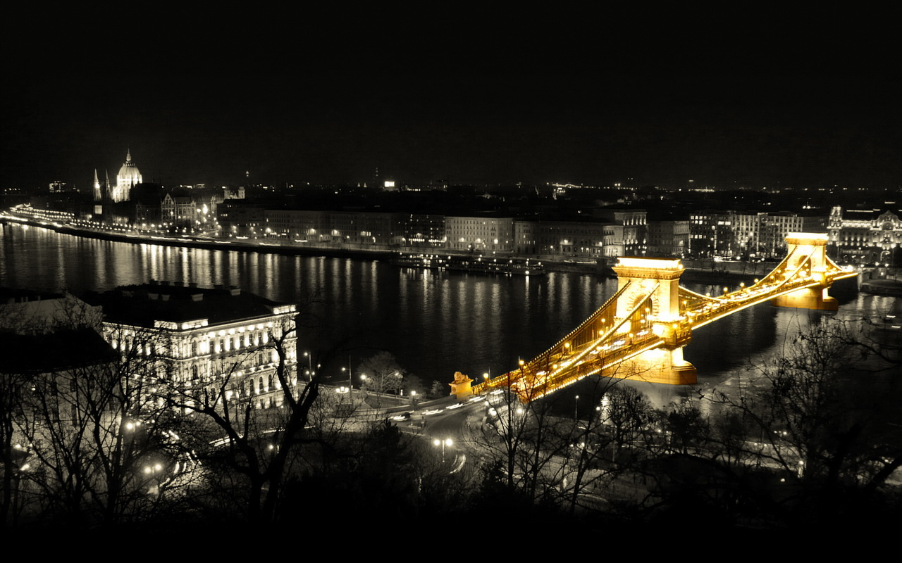 Budapest by night