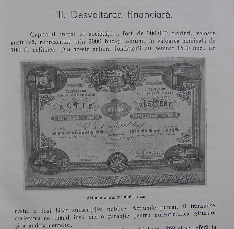 Monografie 1929 Részvények