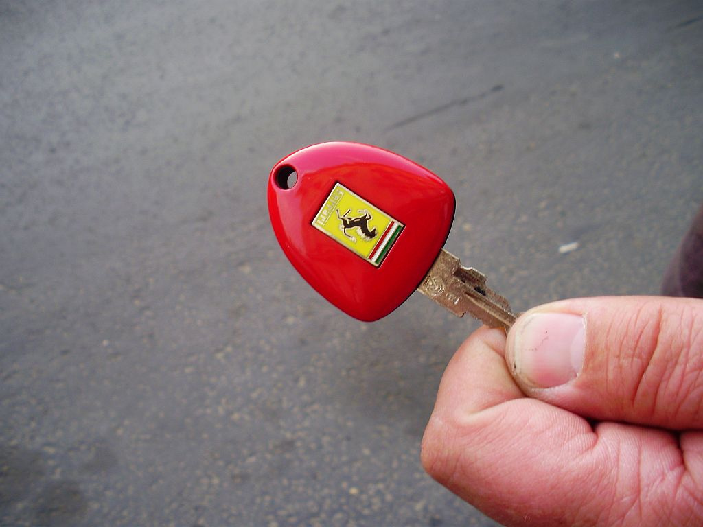 Ferrari F430 kulcs