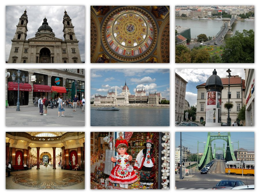 Budapest  Collage