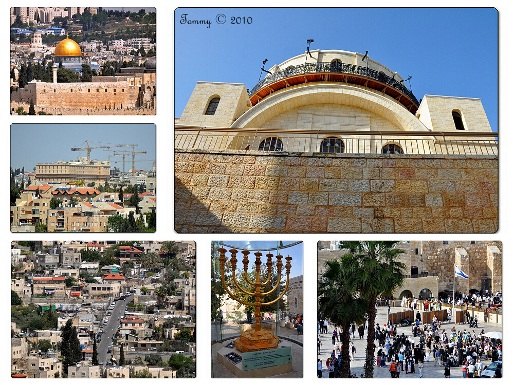 East and West Jerusalem