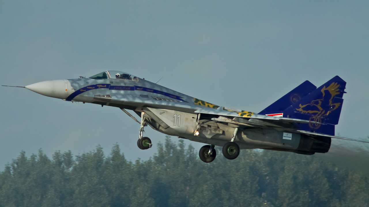 MiG-29 felszállás