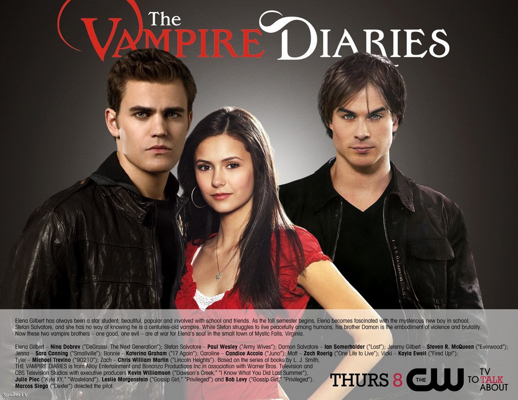 the cw the vampire diaries poster