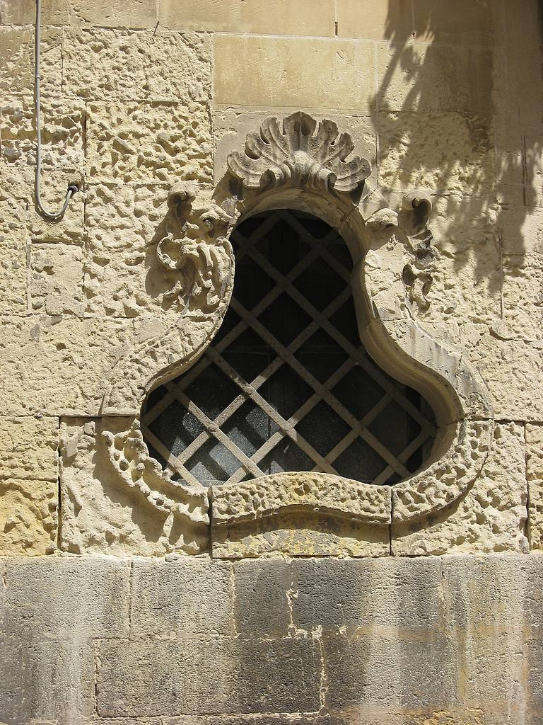 Lecce church window