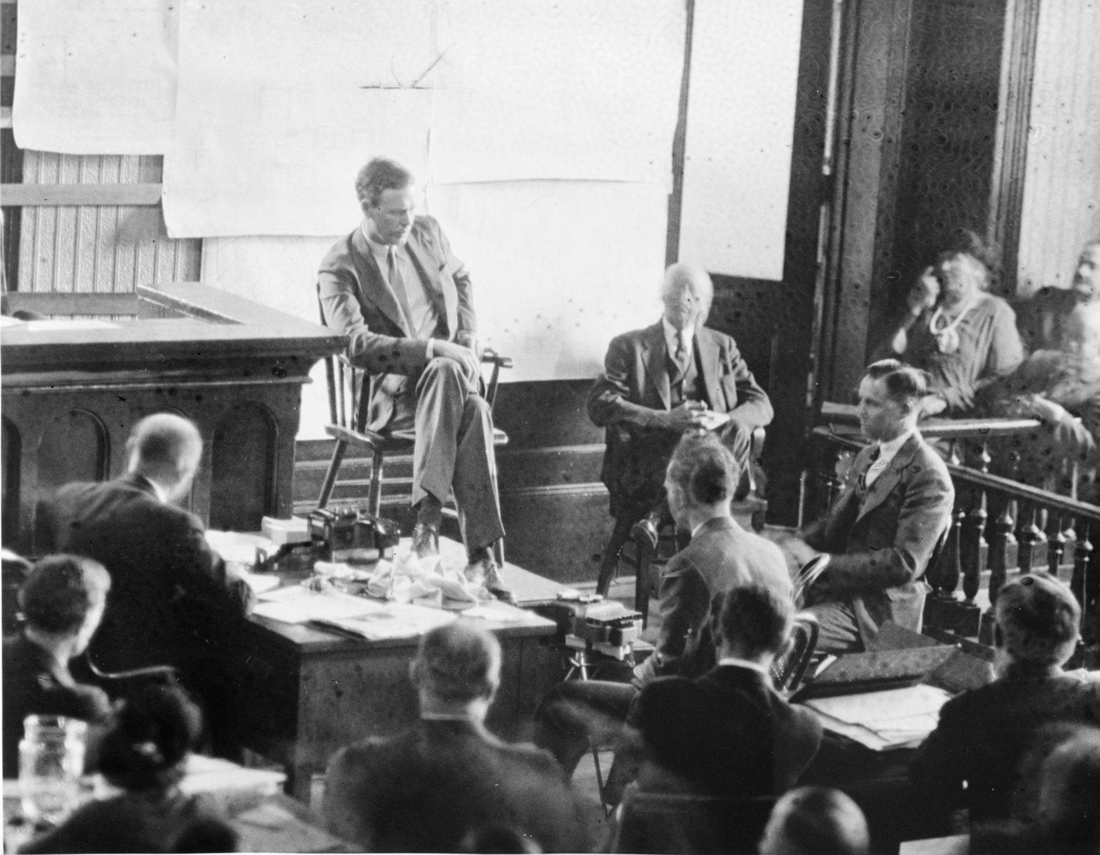 Charles Lindbergh testifying