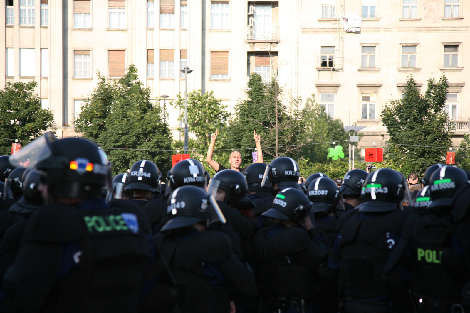 2009.07.04. Erzsébet tér - Magyar Gárda