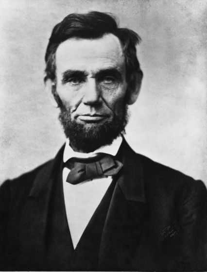 Abraham Lincoln photo portrait