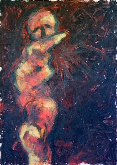 MADONNA 23.akril,karton70x50cm,2007