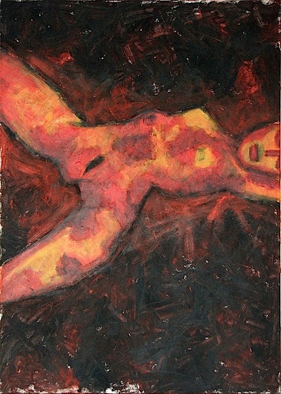 MADONNA 28.akril,karton70x50cm,2008