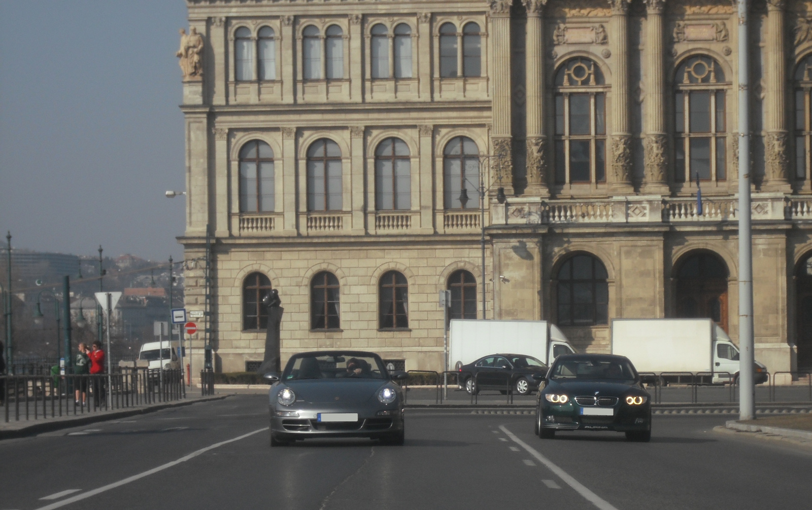 Porsche 911 Cabrio & BMW 3 Alpina (Spotter)