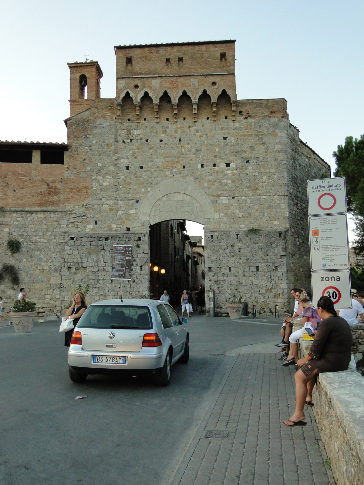 San Gimignano városkapu