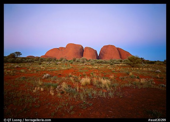 Olgas at dusk