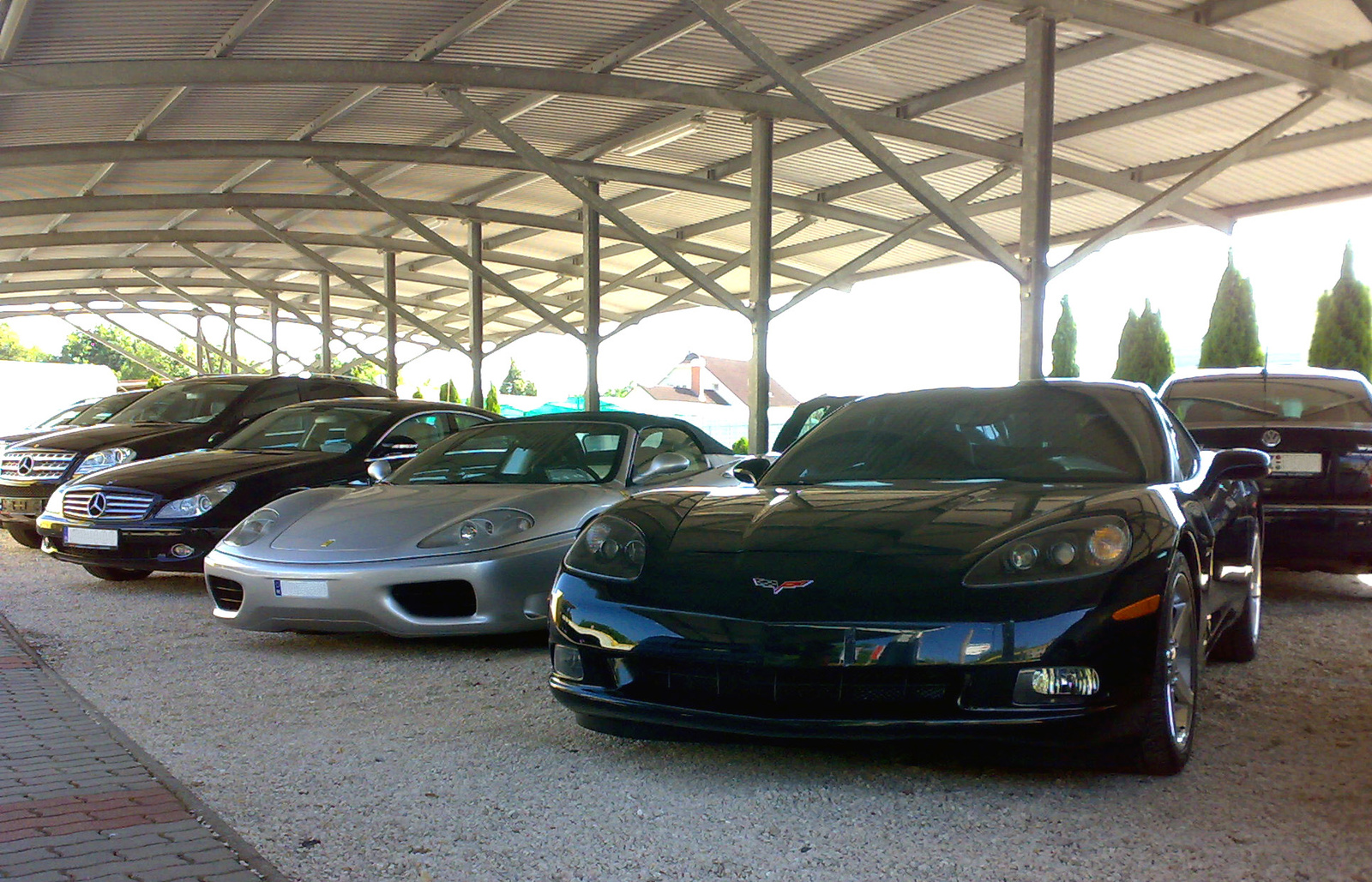 Ferrari 360 Spider & Corvette C6