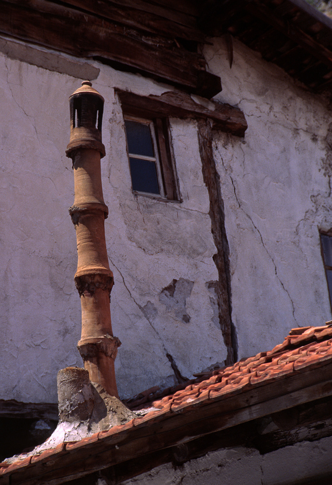 Amasya (Törökország) - Szokatlan kémény